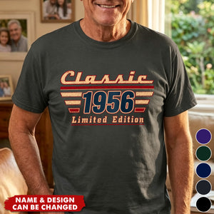 Custom T-shirt- Personalized Father's Day Birthday Gifts , Generations Built On Love