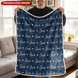 Custom Blanket - Personalized Birthday Gifts For Mom, Dad, Brother, Sister