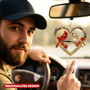 Those We Love Don't Go Away, Car Hanging Ornament, Memorial Gift
