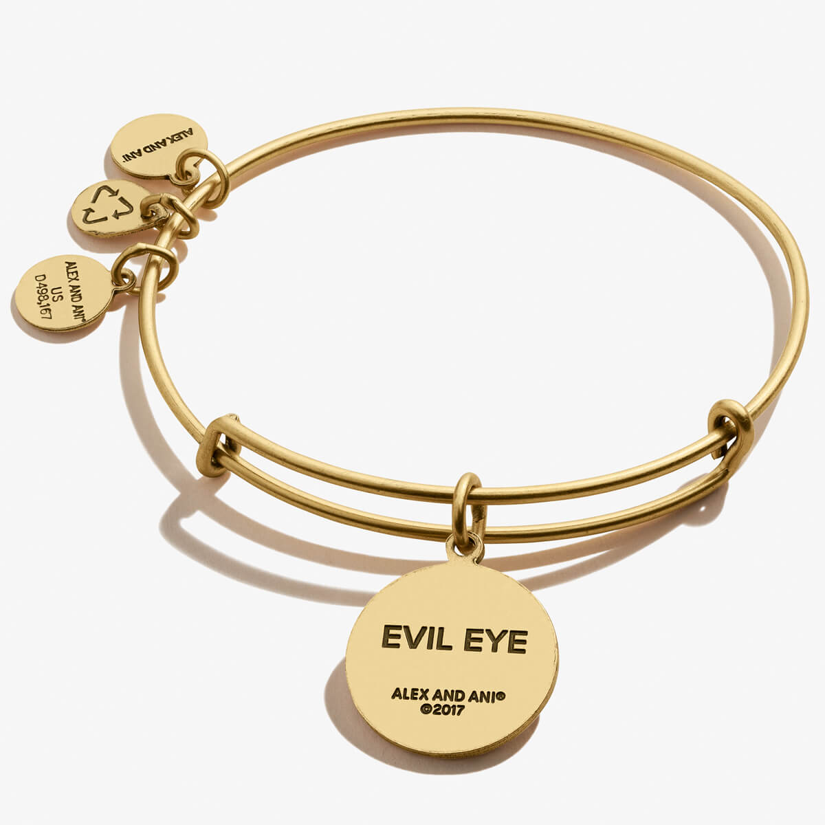 Evil Eye Charm Bangle