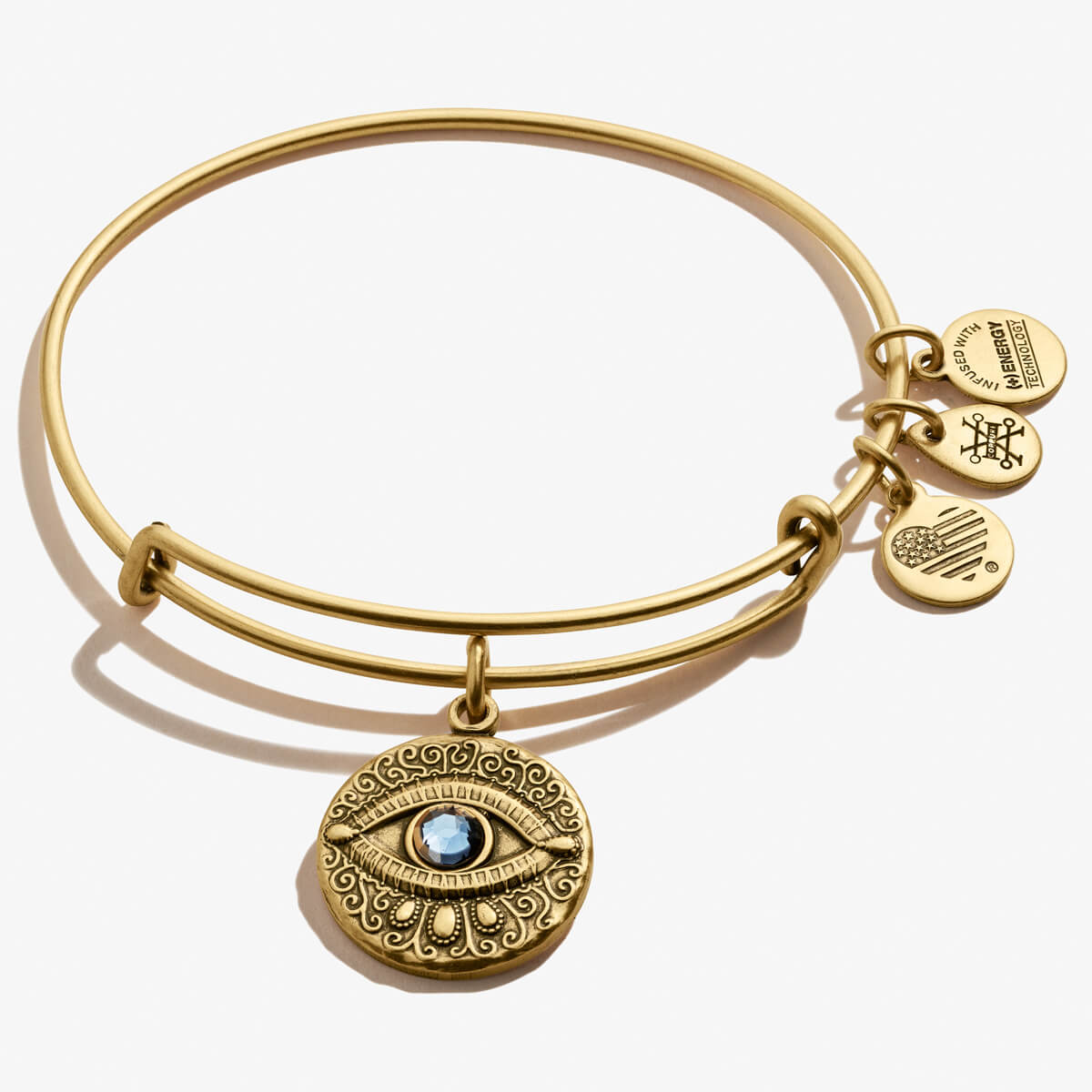 Evil Eye Charm Bangle