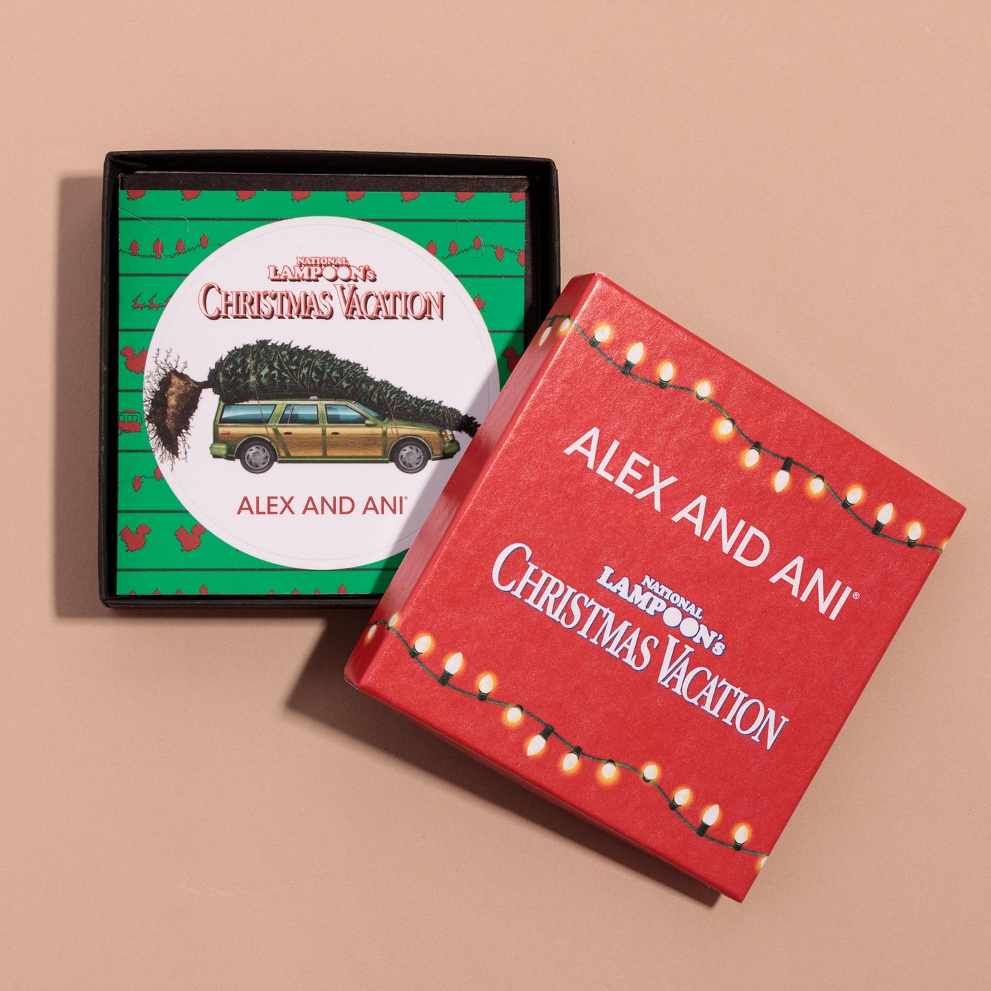 National Lampoon's Christmas Vacation Little Light Knot Charm Bangle