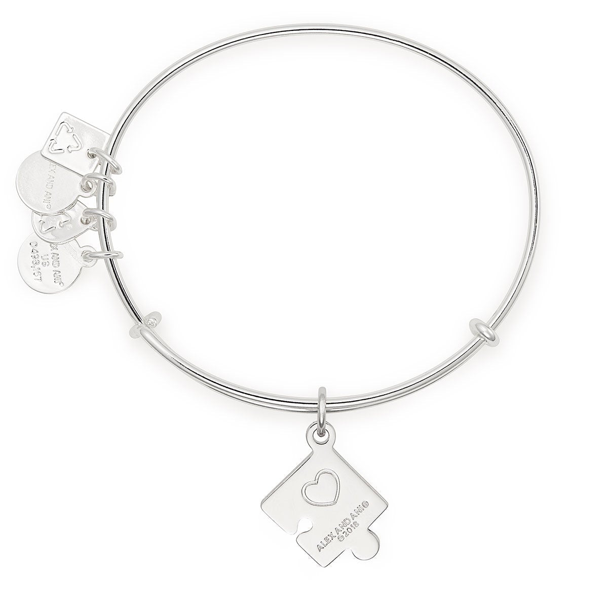'You Complete Me' Charm Bangle