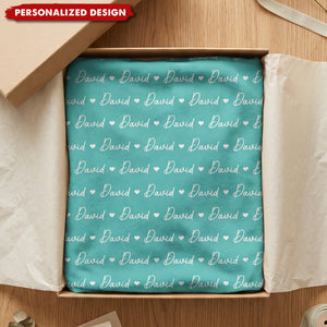 Custom Blanket - Personalized Birthday Gifts For Mom, Dad, Brother, Sister