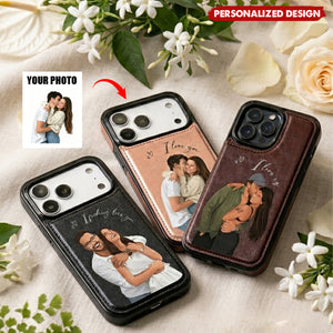 Turn Your Photo Into Art - For Him, Her Matching - Personalized Phone Case