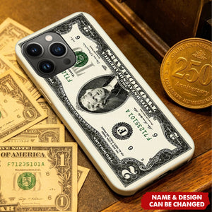 Commemorative Bills Funny 4th Of July 250th Anniversary - Personalized Independence Day/ 4th of July Full Print Phone Case
