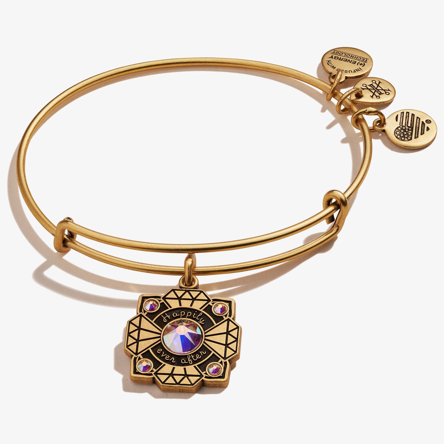 'Happily Ever After' Bride Charm Bangle