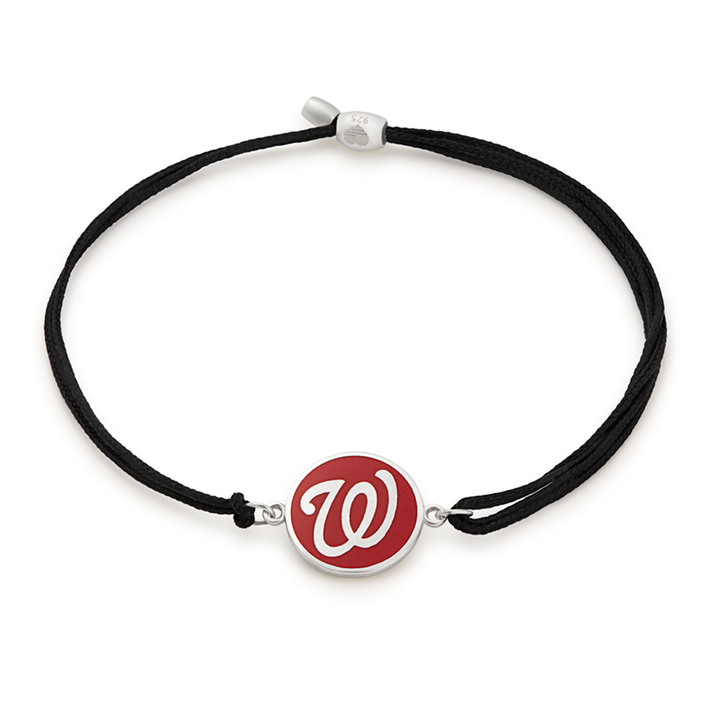Washington Nationals MLB Charm Pull Cord Bracelet