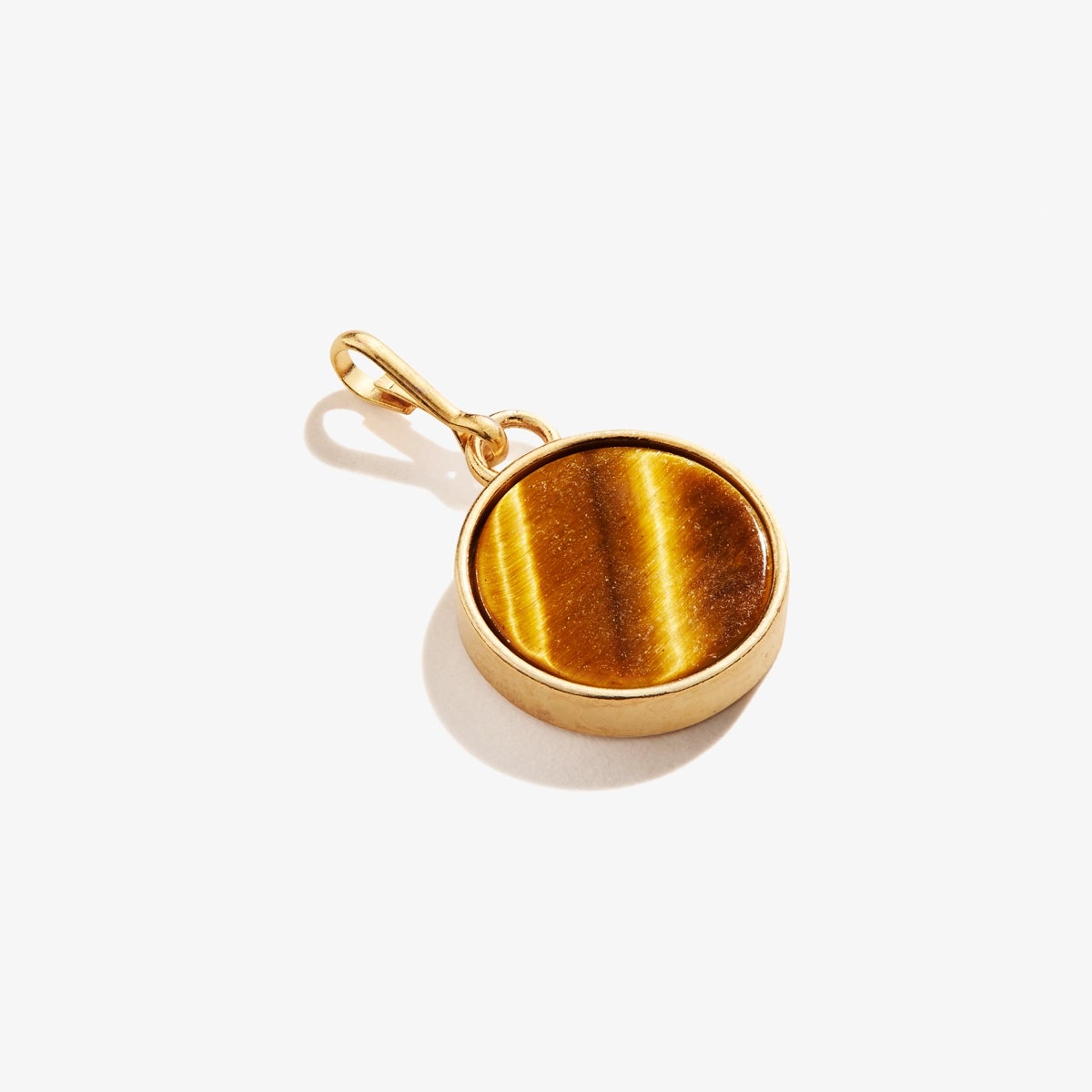 Tiger's Eye Gemstone Charm
